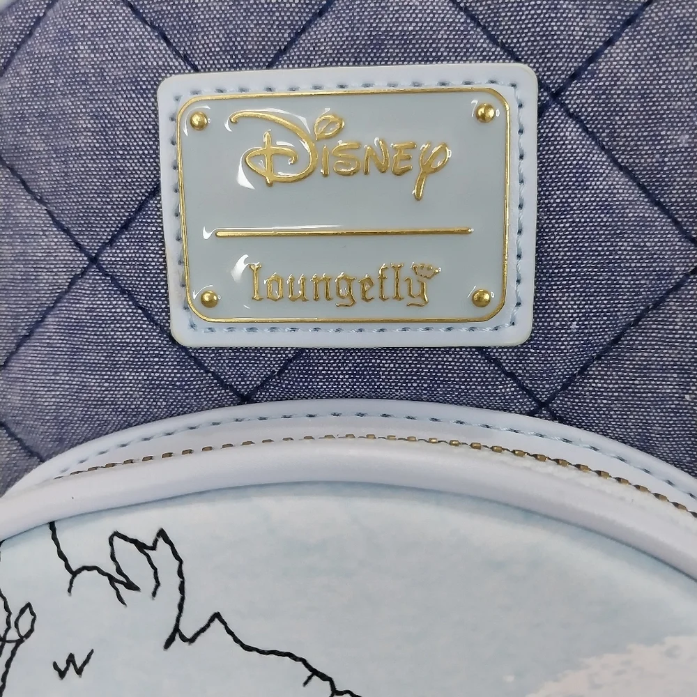 Loungefly Disney Winnie the‎ Pooh Denim Backpack